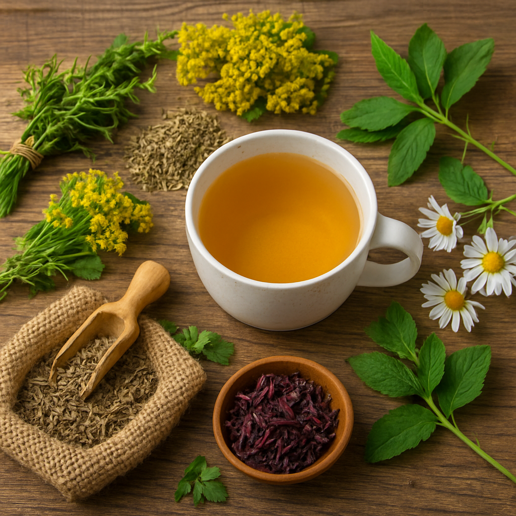 plantas medicinales para regular el ácido úrico